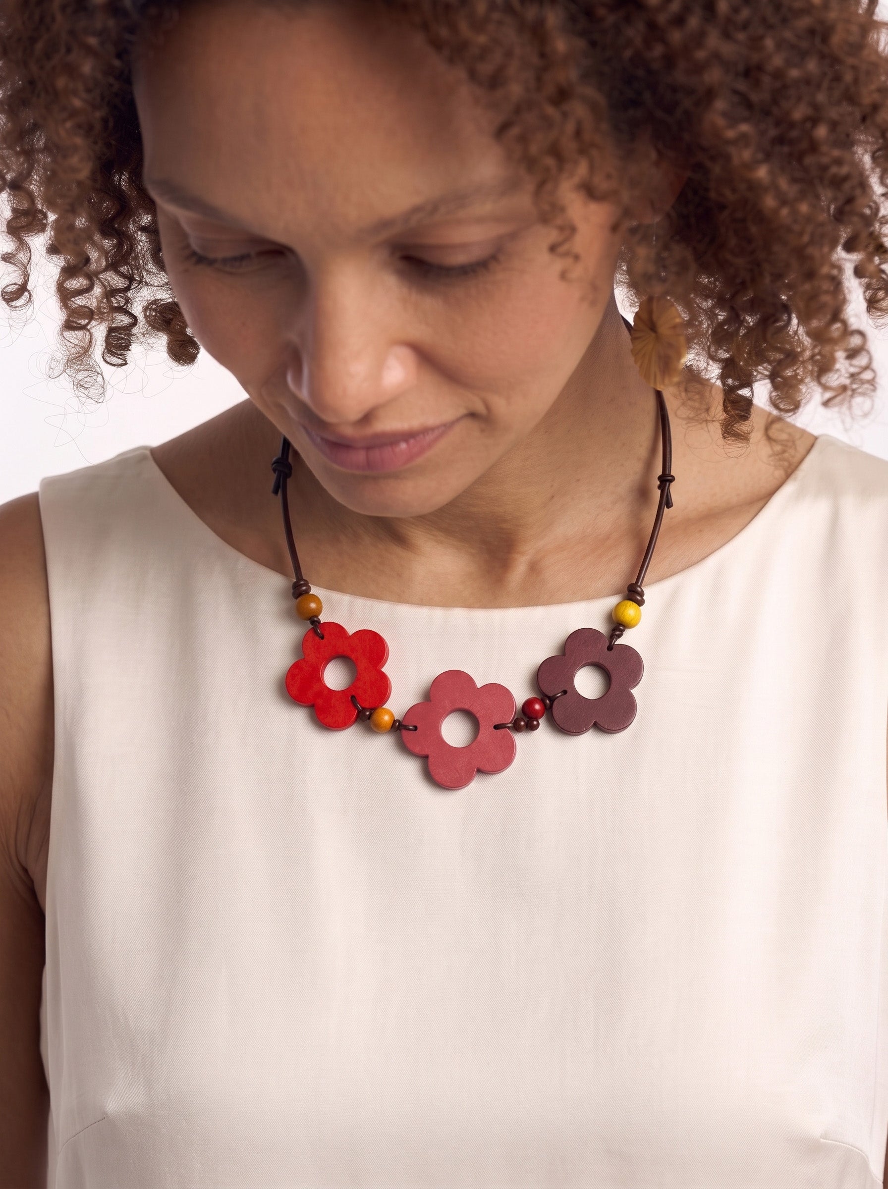 Halo Flora - Sunset Bloom Necklace