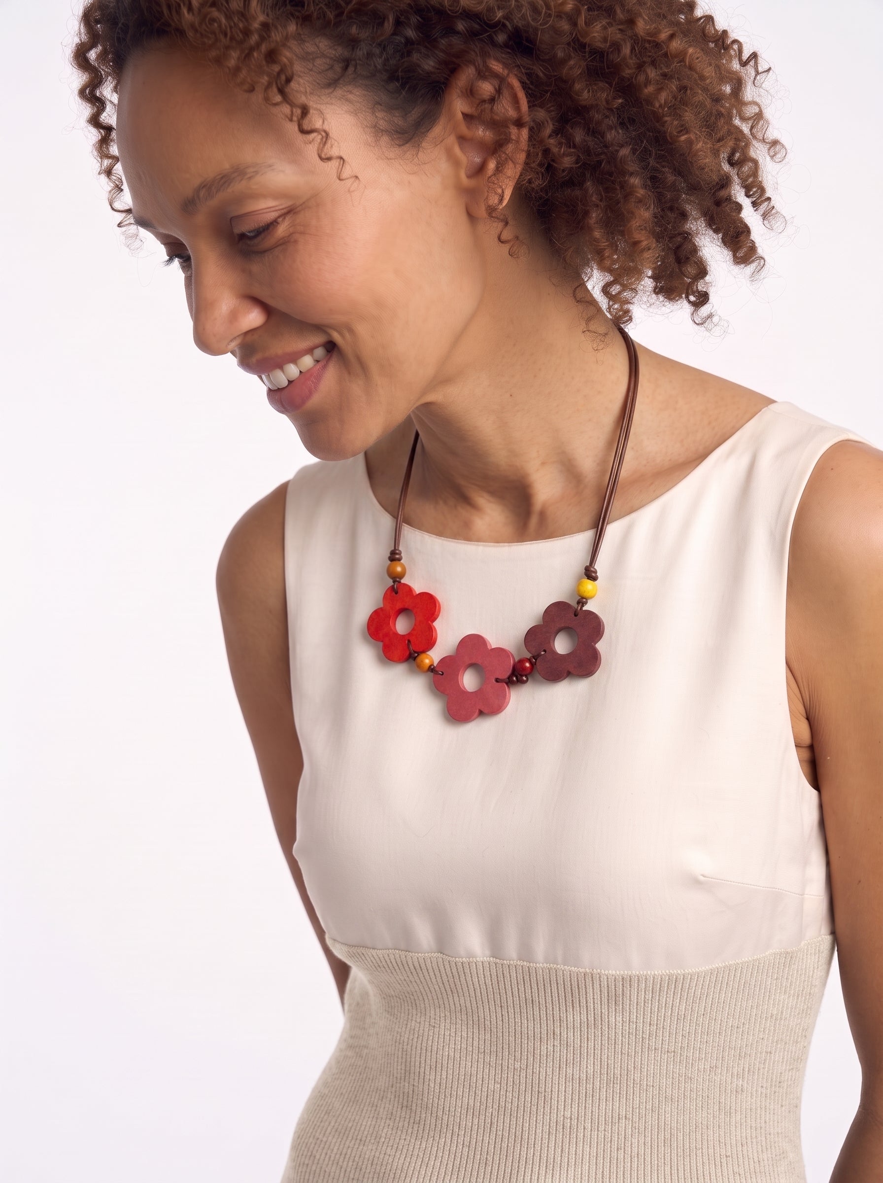 Halo Flora - Sunset Bloom Necklace