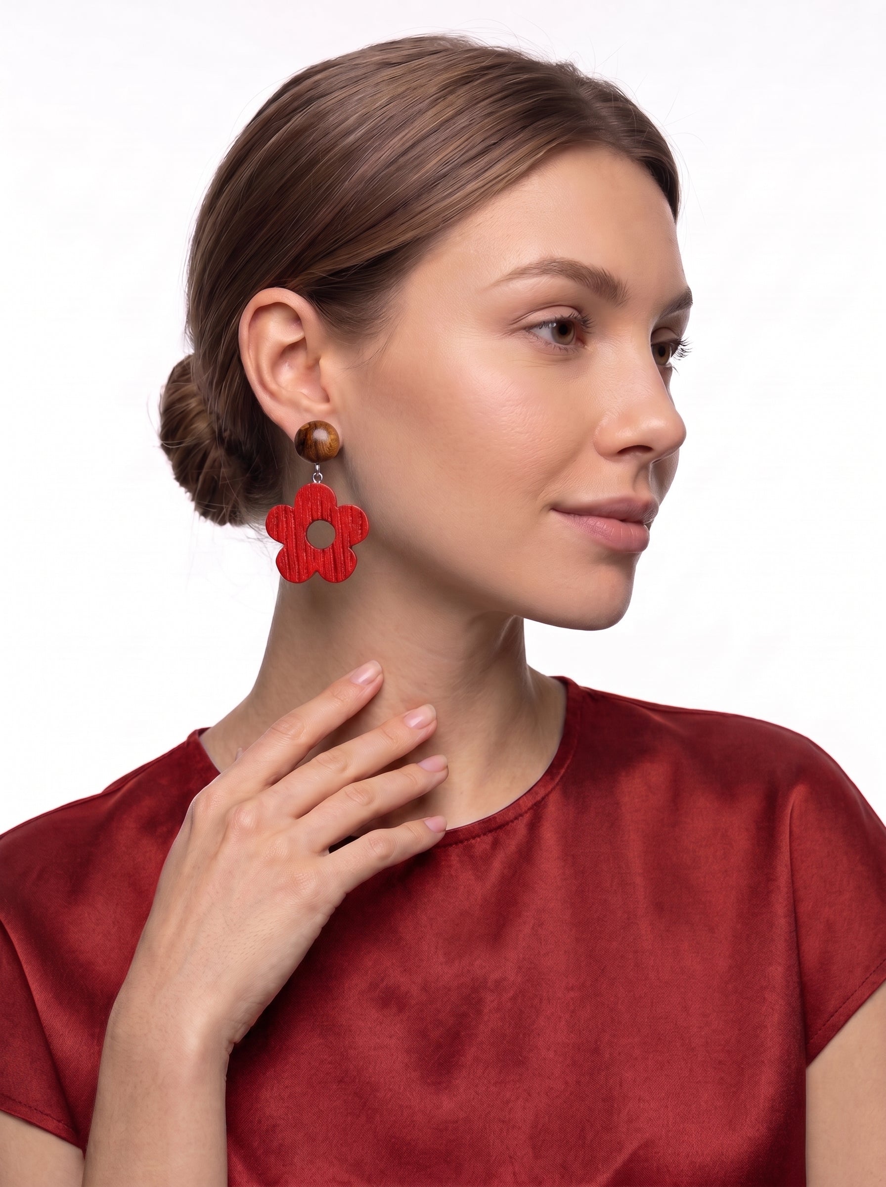 Halo Flora - Red / Brown