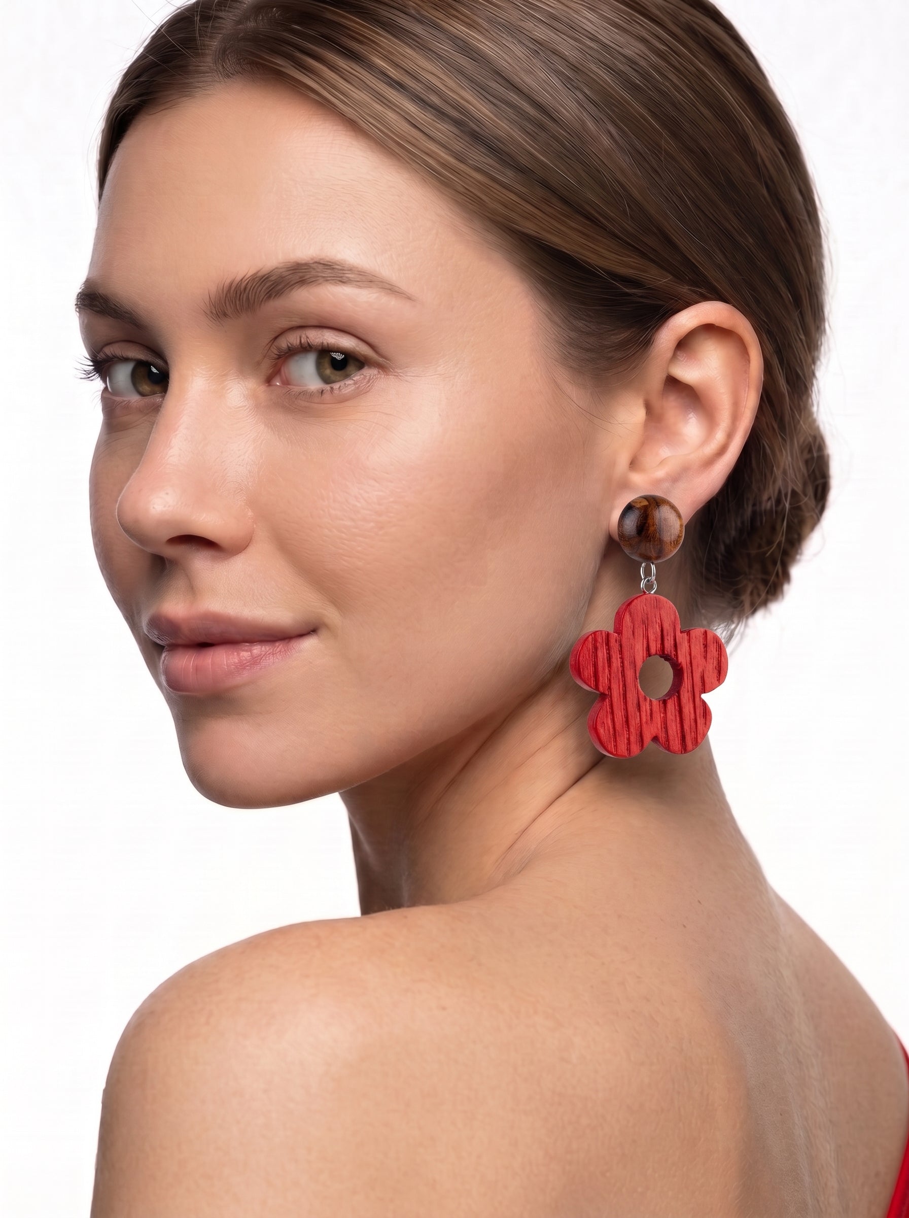 Halo Flora - Red / Brown