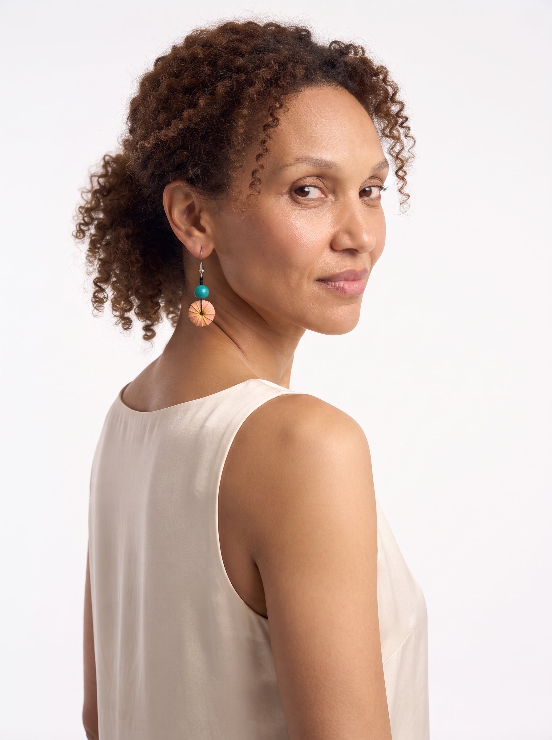 Sol Threaded Spectrum Earrings