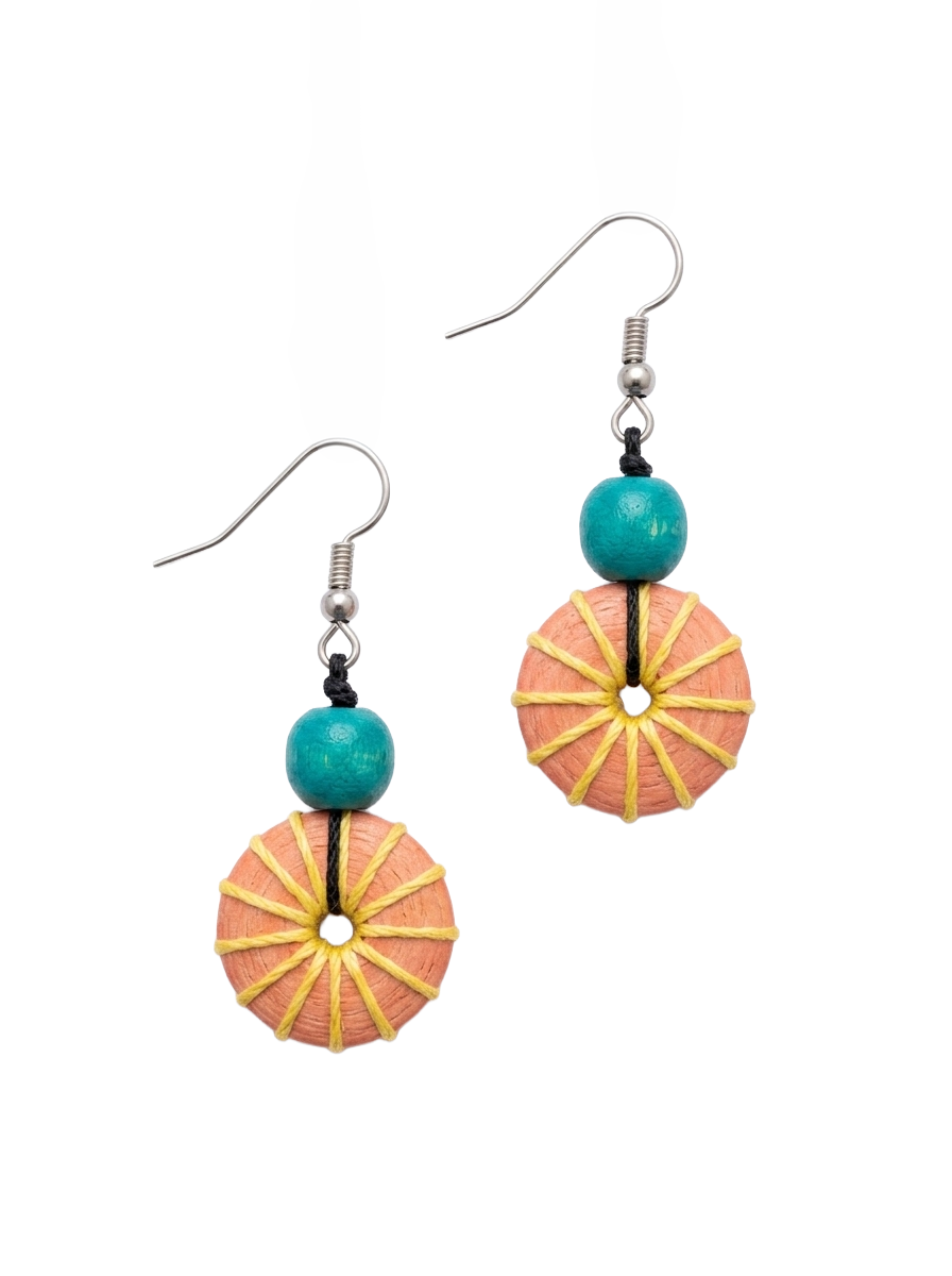 Sol Threaded Spectrum Earrings