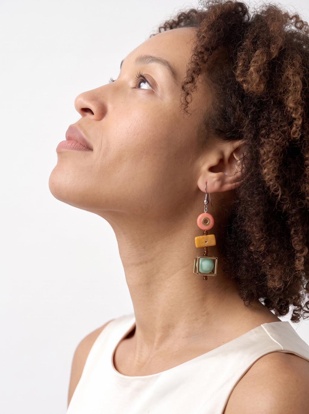 Geometric Muse Statement Earrings