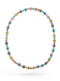 Spectrum Threaded Kaleidoscope Long Necklace