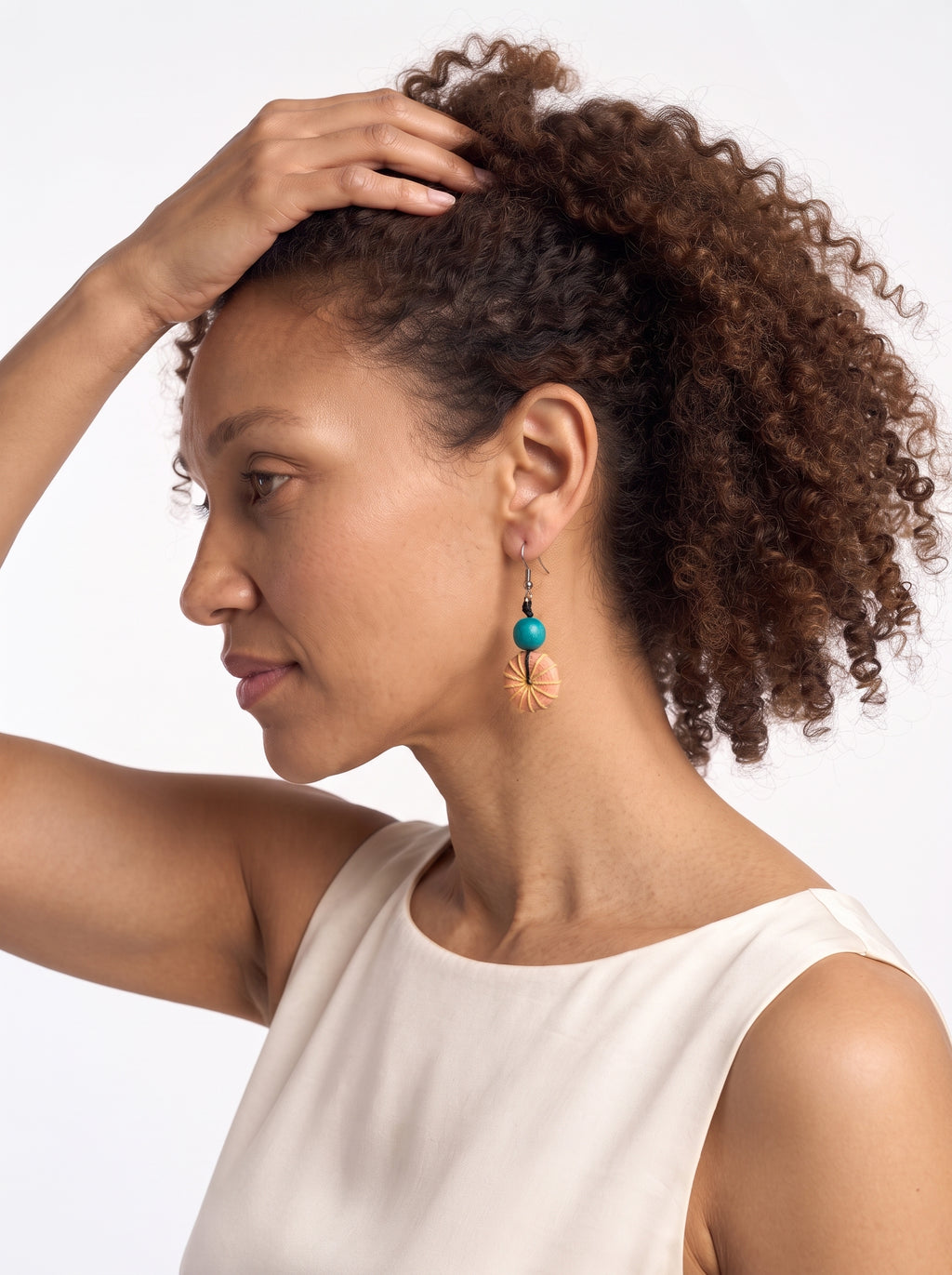 Sol Threaded Spectrum Earrings