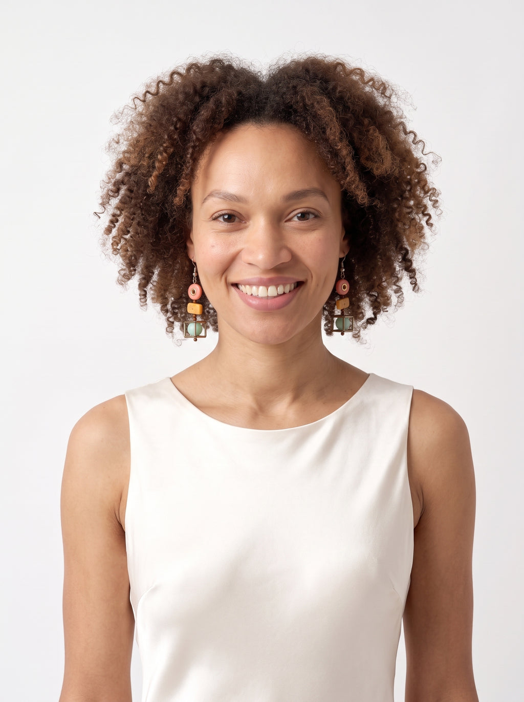 Geometric Muse Statement Earrings