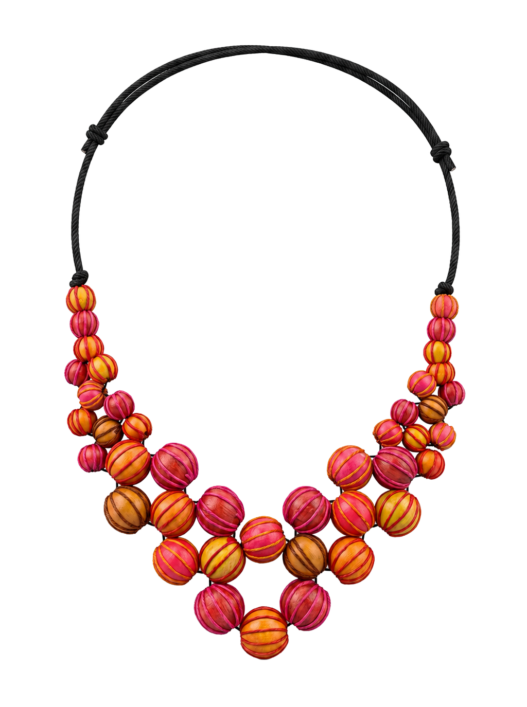 Sunset Berry Statement Necklace